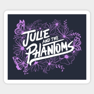 Julie and the Phantoms - Purple Floral Magnet